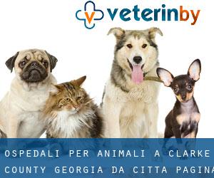 ospedali per animali a Clarke County Georgia da città - pagina 1