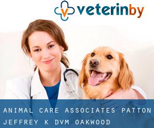 Animal Care Associates: Patton Jeffrey K DVM (Oakwood)