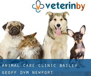 Animal Care Clinic: Bailey Geoff DVM (Newport)
