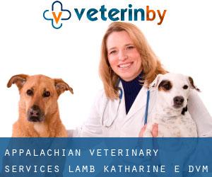 Appalachian Veterinary Services: Lamb Katharine E DVM (Christiansburg)